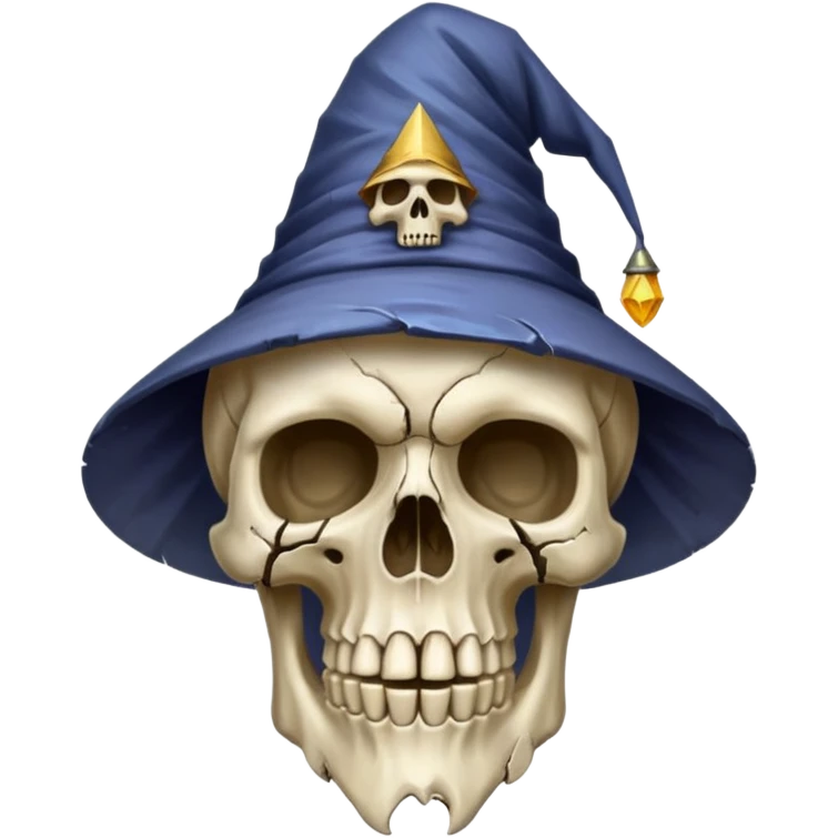 wizard skull emoji