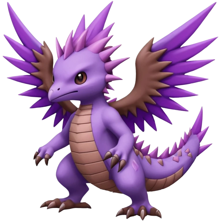 Skorupi-Gligar-Pokémon-fusion (full body) emoji