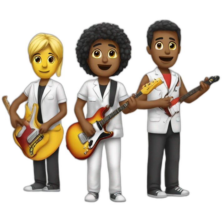 health-music-band emoji