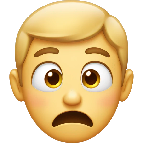 nervous emoji blushing emoji