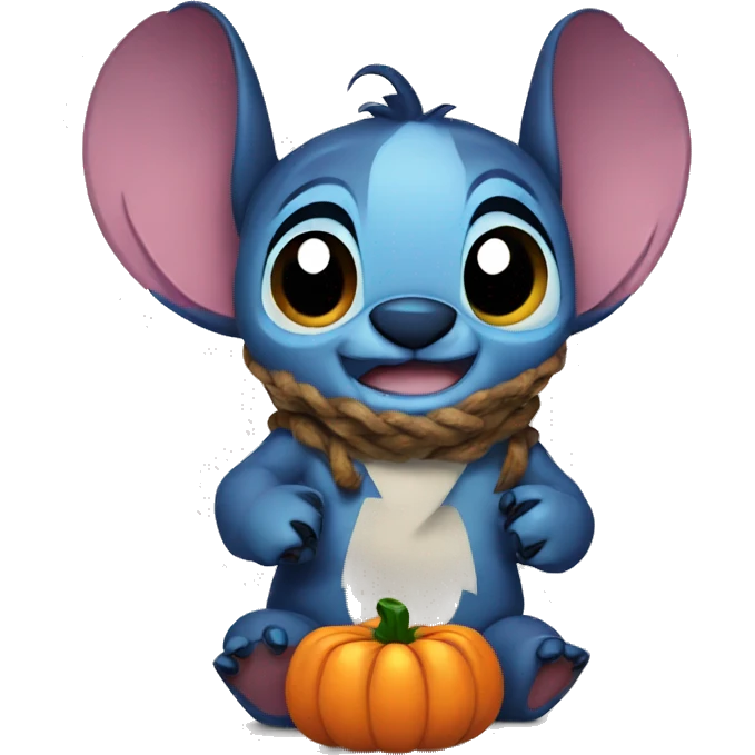 stitch halloween 🎃 emoji
