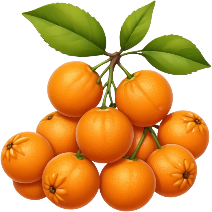 orange berries  emoji