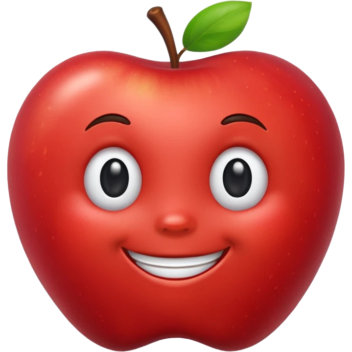 Smiley Apple  emoji