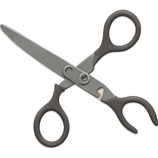 rusty scissors emoji