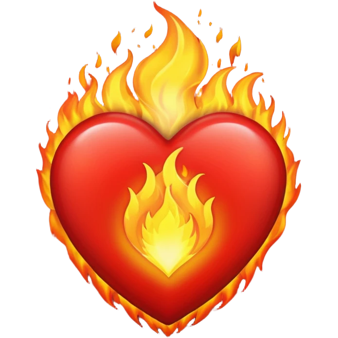 🖤+🔥 emoji