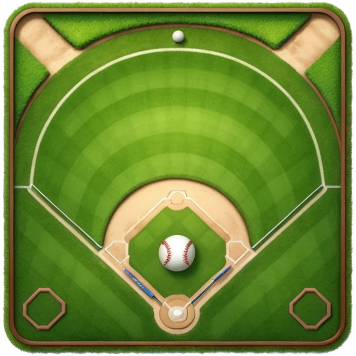 Baseball field from above emoji