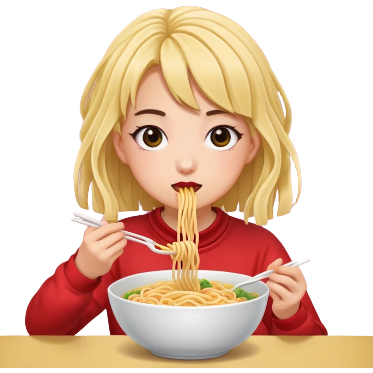 Noodles e-girl  emoji