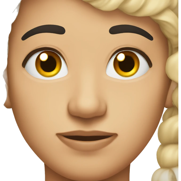 Rasing eyebrow emoji