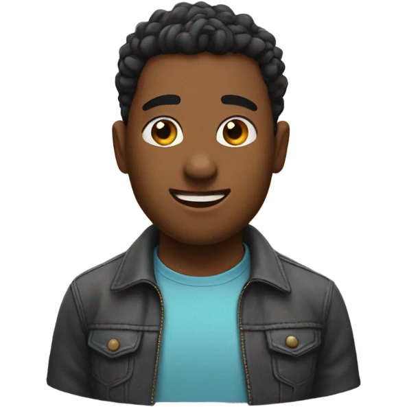 A emoji in love with wave emoji