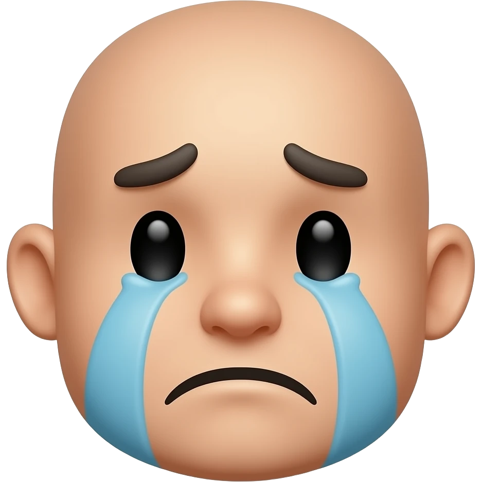 crying face emoji