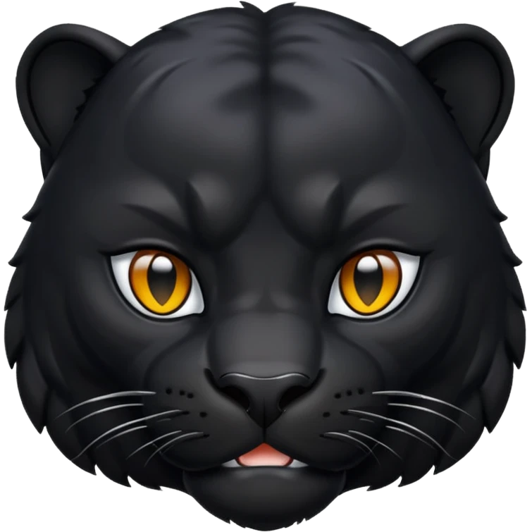 Panther noir  emoji