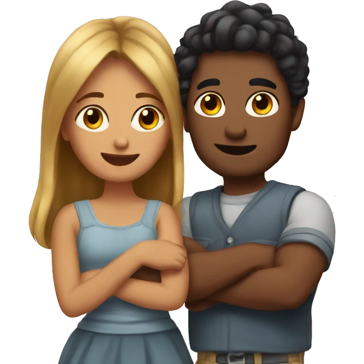 Couple in love emoji