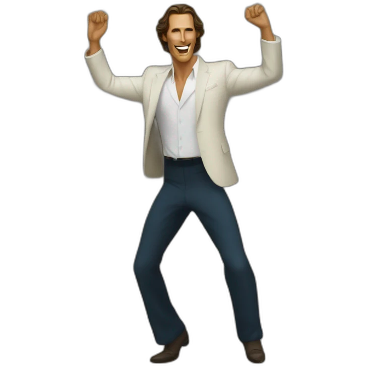 matthew mcconaughey dancing emoji