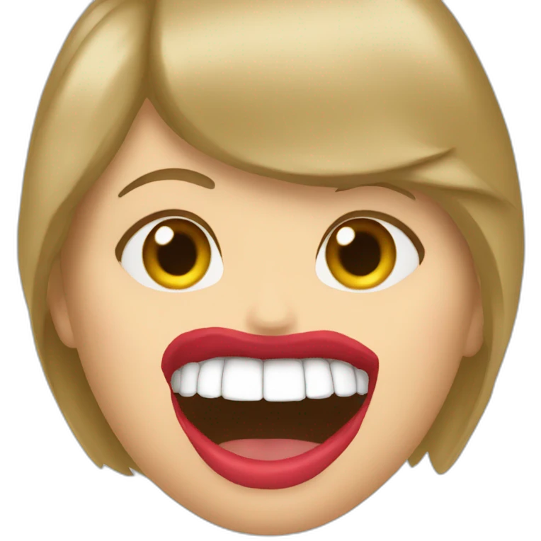 taylor-swift-mouth-bbc emoji