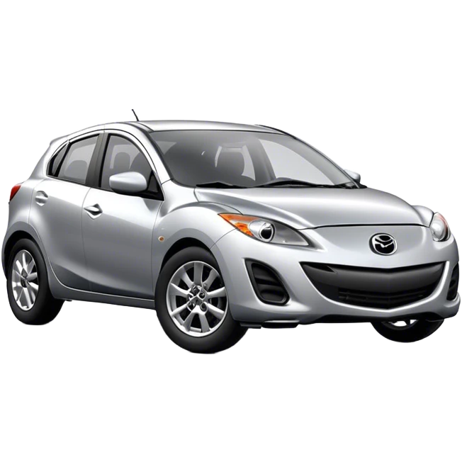 2013 silver mazda  emoji