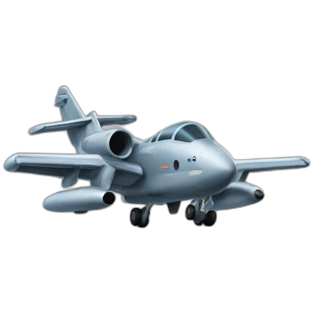 avión de combate emoji