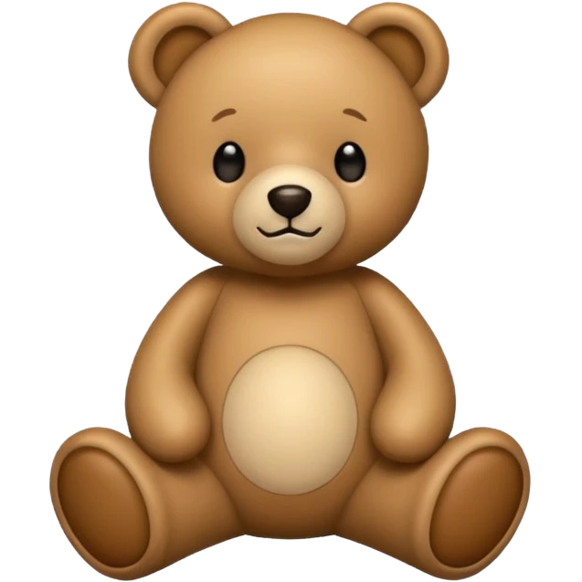Teddy bear emoji
