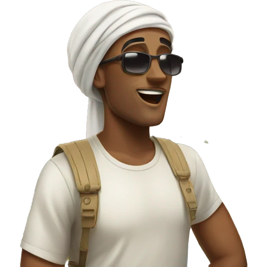 Summer in Egypt emoji