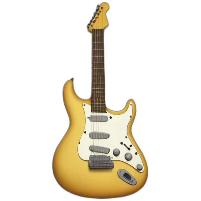 Guitare electric emoji
