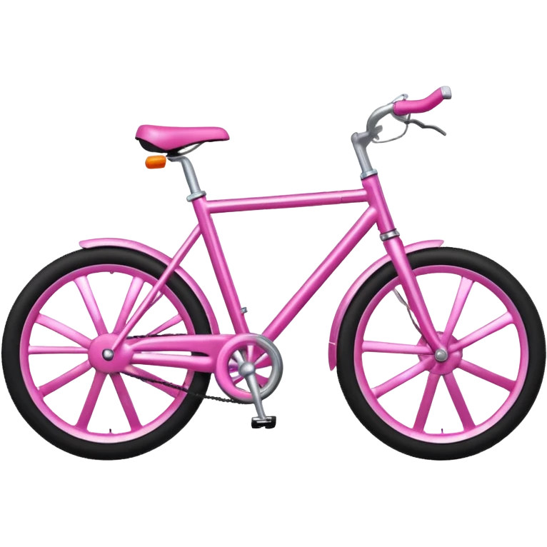 pink bike emoji