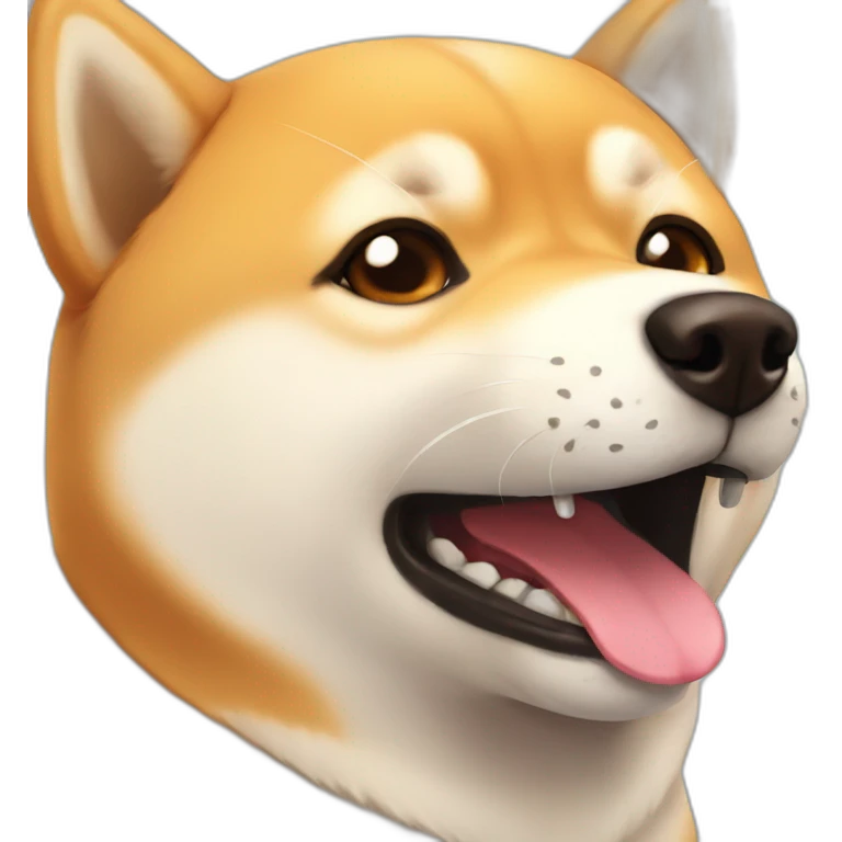 Shiba cry emoji
