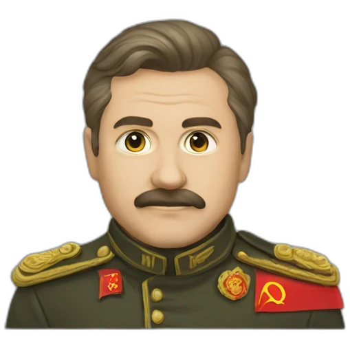 Staline bring a urss flag emoji