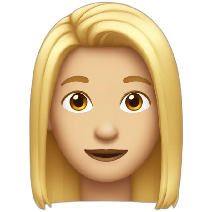 single hair emoji