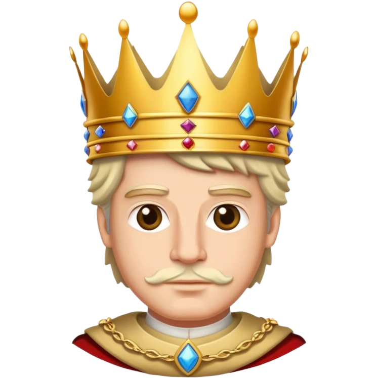 classic king emoji