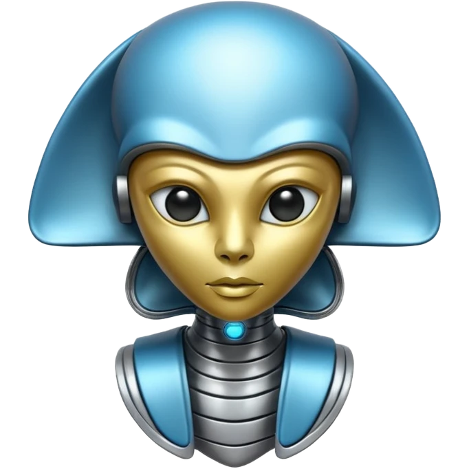 Alien sphinx emoji