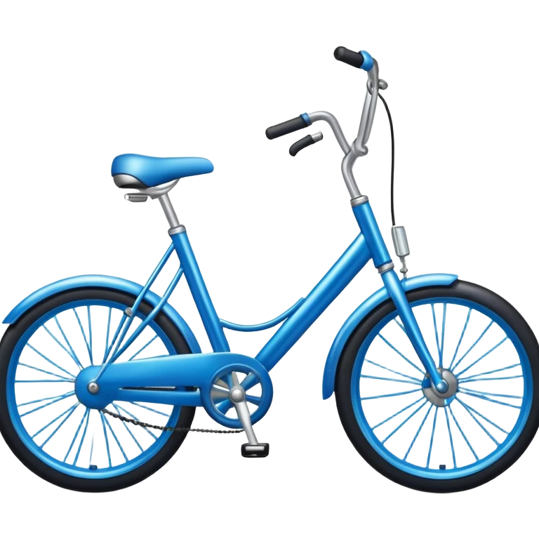 Blue bike emoji emoji