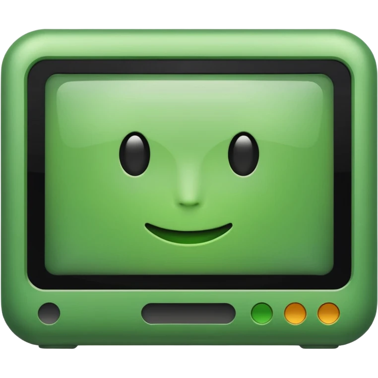 green monitor emoji