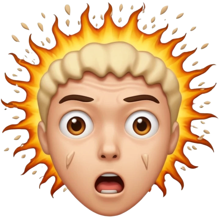 head exploding mind blown. emoji