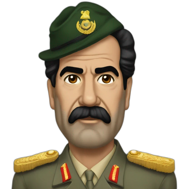 Saddam Hussain emoji