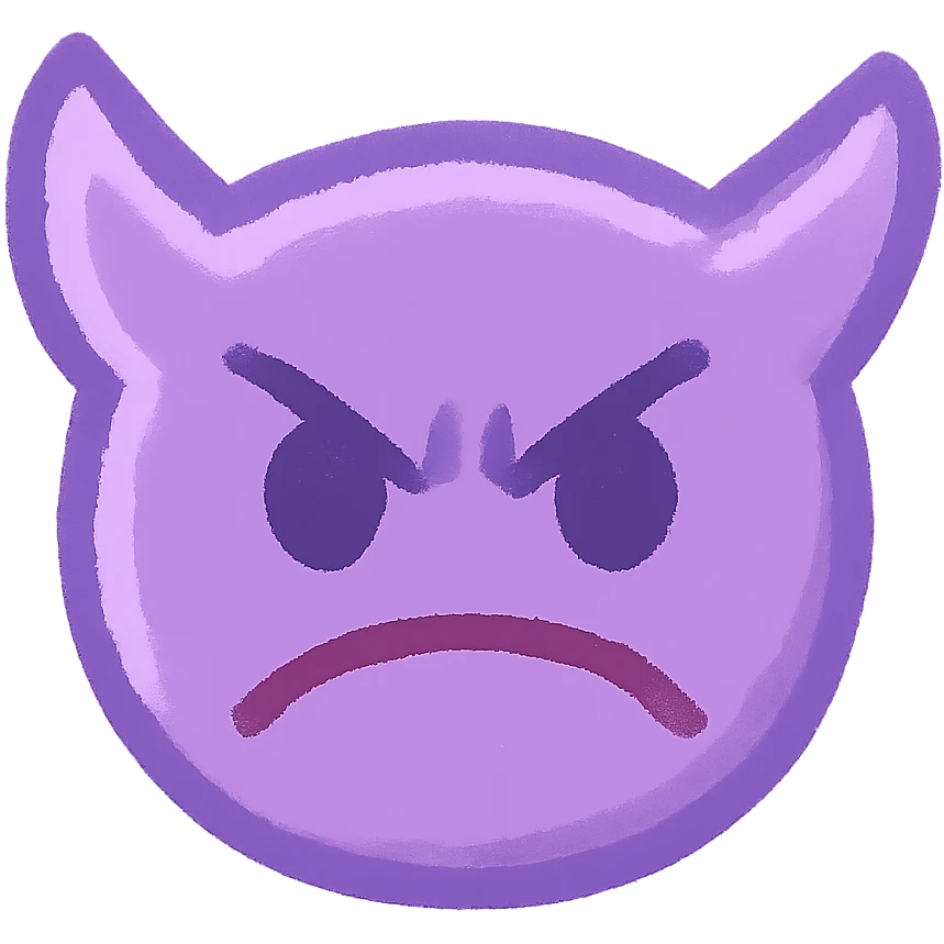 angry goblin emoji
