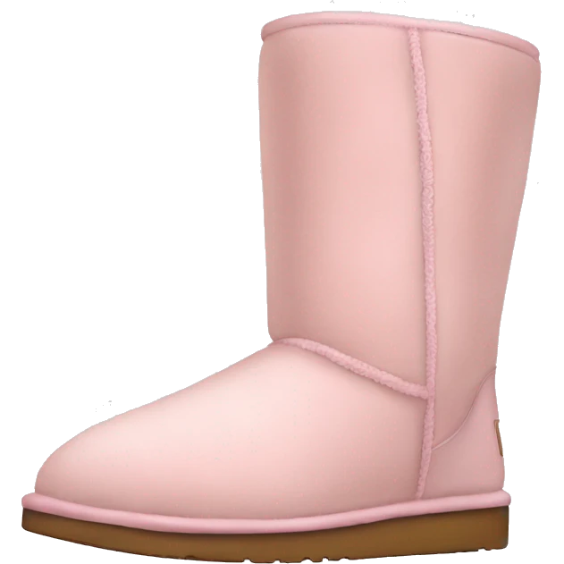 light pink uggs emoji