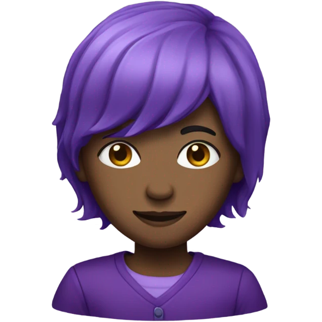 Purple person  emoji