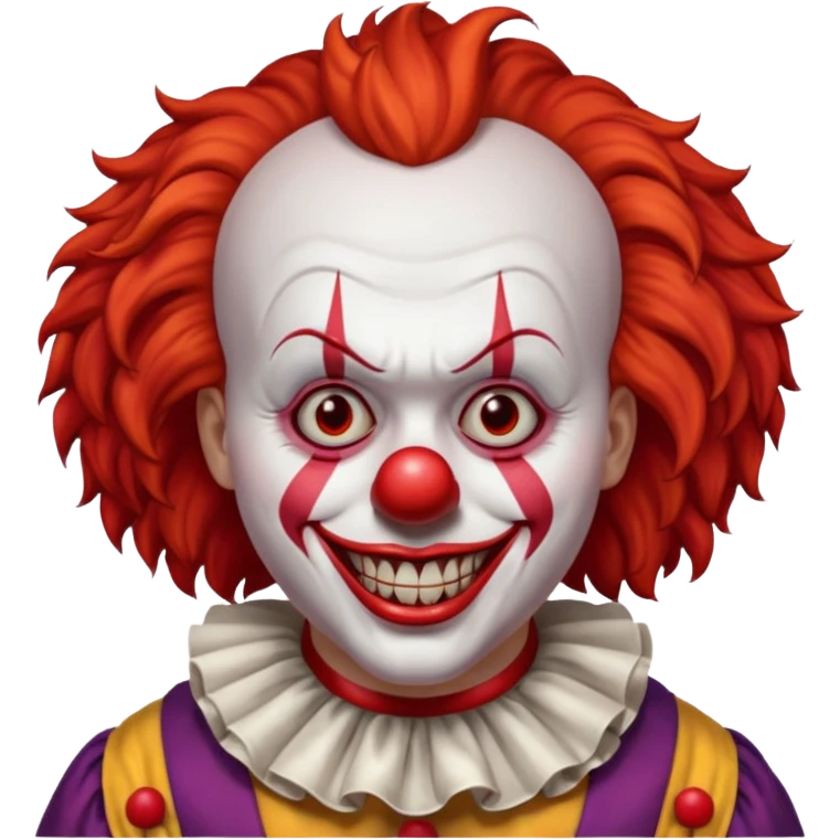 The clown from the movie IT emoji