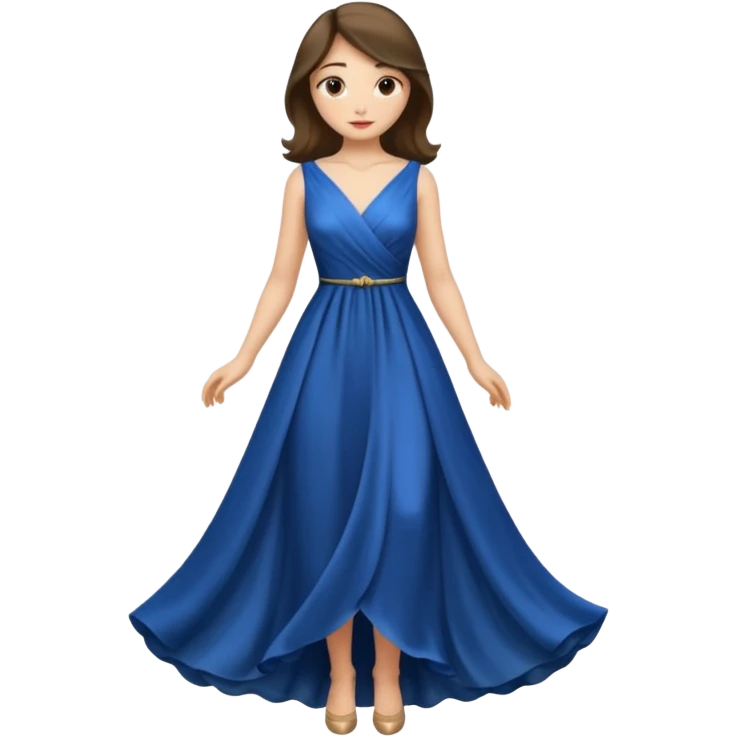 Ana’s dress emoji