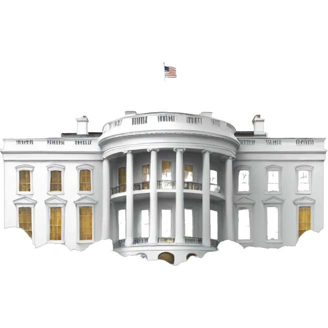Washington D.C White house emoji