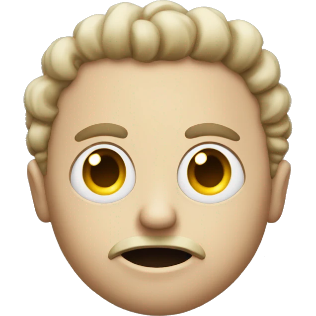 Pew pew with a face emoji