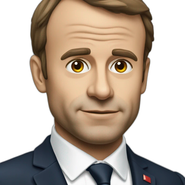 Macron qui t’en geule emoji