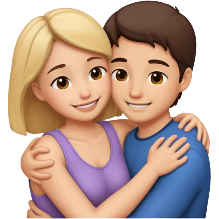 intimate moment between lovers emoji