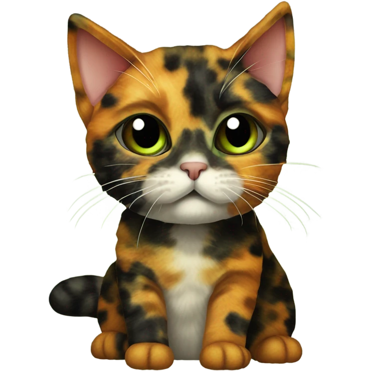 Tortoise shell cat  emoji