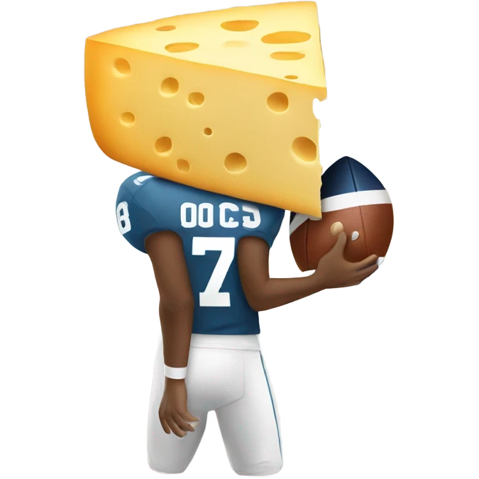 Cheese football emoji