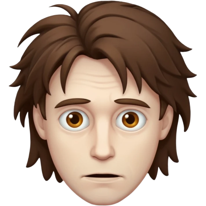 A creepy man emoji
