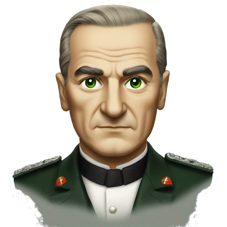 Atatürk (green eyes) emoji