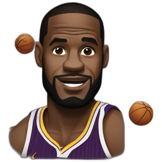 Lebron jams emoji