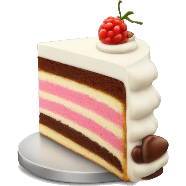 Cake slice  emoji