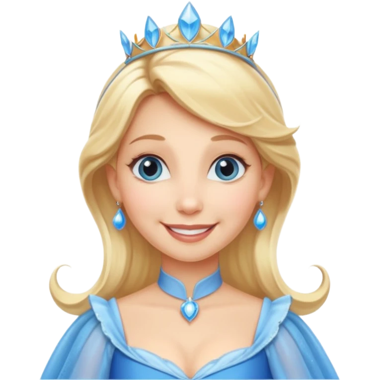 fairy godmother and cinderella emoji