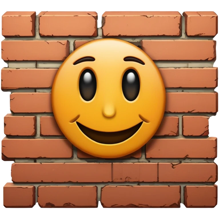 brick oldstyle engrave  emoji